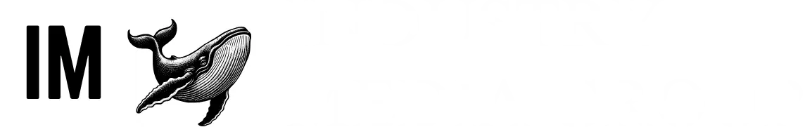 Industry Media header whale logo with text